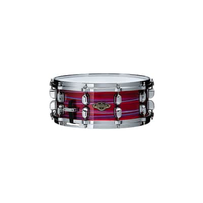 Tama Starclassic Walnut Birch 14" x 5,5" Lacquer Phantasm Oyster image 1