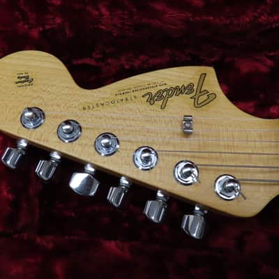 2007 Fender Custom Shop Masterbuilt Custom Classic Relic Strat, Burgundy Mist Metallic image 7
