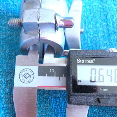 Remo Rototom Stand Hardware Collar Joint Clamp - Vintage image 7