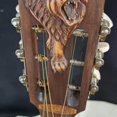 Blueberry NEW IN STOCK Handmade Acoustic Guitar Parlor Sized Guitar image 4