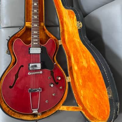 Premium Vintage 1967 Gibson ES-335 TDC Cherry Red Electric Guitar (Serial #898471) image 10