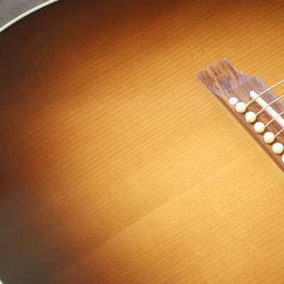 2015 Gibson J-45 True Vintage Acoustic/ Electric Guitar Vintage Sunburst + OHSC image 6