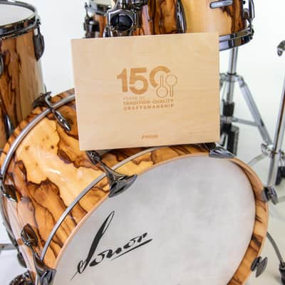 Sonor New Craftsmen’s Collection Vintage African Marble 150th Anniversary Shell Set | 100 Made Worldwide | SHIPS NOW | Authorized Dealer image 7