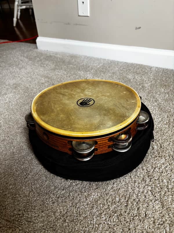 Black Swamp Percussion Chromium and German Silver Tambourine image 1