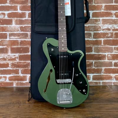 Fry Guitars Electric Single-Cut Semi Hollow 2020 Juniper Green, "Entry-Pricing" (Authorized Dealer) image 12