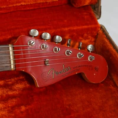 1962 Fender Jazzmaster Dakota Red OHSC image 16
