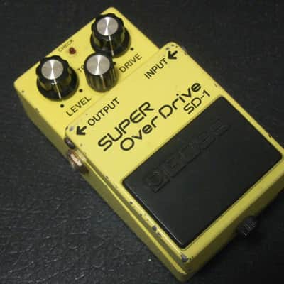 BOSS SD-1 (SUPER OverDrive)　日本製 期間限定 パッチケーブルプレゼント中♪】 BOSS SD-1 SUPER OverDrive