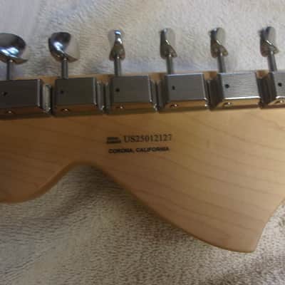 About Mint 2025 Fender American Performer Satin Lake Placid Blue Stratocaster Electric Guitar w/Candy & Hard Case image 6