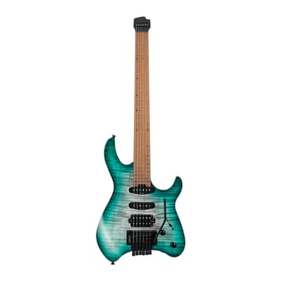 Cort SPACE 6GTR-SGLG | Headless Electric Guitar, Semi-Gloss Lagoon. New with Full Warranty!