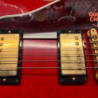 2016 Gibson Memphis ES-355 Bigsby VOS Antique Cherry w/ OHSC & COA image 16