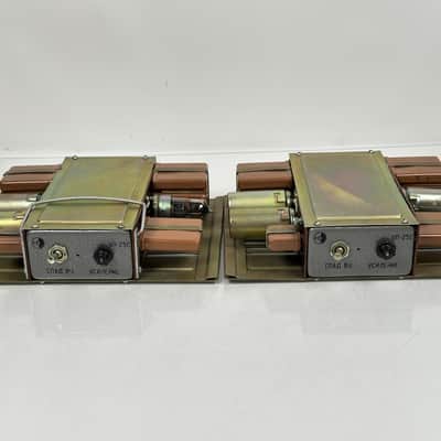 1968 Lomo UP-25C YP-25C Vintage Microphone Tube Preamp Pair image 1