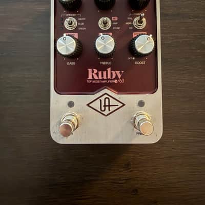 Universal Audio Ruby ’63 Top Boost Amplifier 2022 - Present - Ruby / Silver image 1