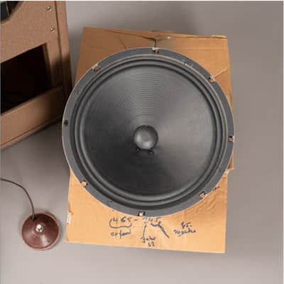 Fender 1963  Vibrolux Amp brownface 12" Celestion Gold FS & Cover 1963 - brown image 7