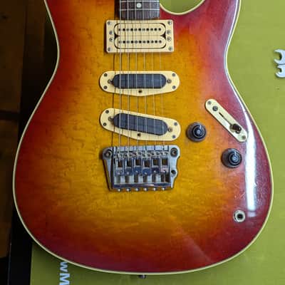 1983 - 1984 Ibanez RS505-CS Roadstar II Deluxe - Cherry Sunburst image 3