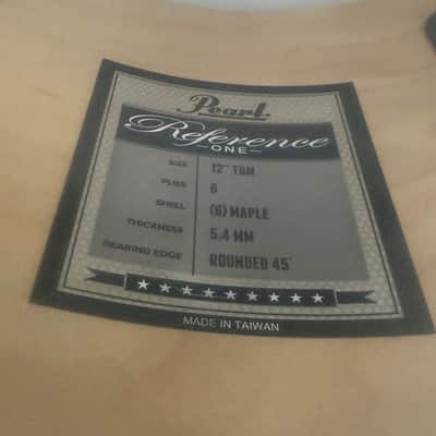 Pearl Reference One 5-Piece Drum Kit #836 Red Glass – Brand New – 20/10/12/16 + 13 Snare image 18