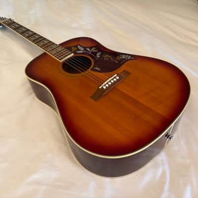 Vintage 1996 Epiphone Hummingbird - Cherry Sunburst - Made in Korea (MIK) - Free Pro Setup image 4