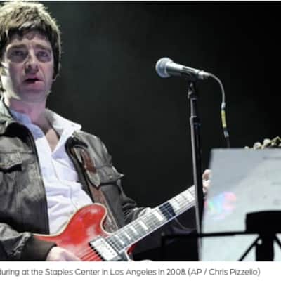 Oasis The Importance of being idle A3 Laminated Lyrics 2000s image 2