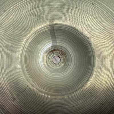 Vintage Late 40’s Zildjian Trans Stamp 17” Crash Ride 1230 grams image 8