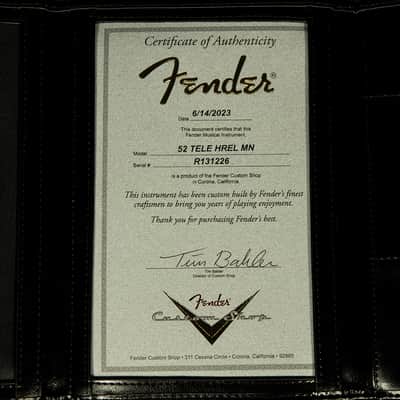 Fender Custom Shop Wildwood 10 1952 Telecaster - Heavy Relic image 8