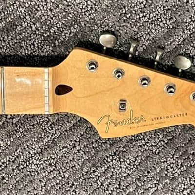 Fender Classic Player '50s Stratocaster Soft V Replacement Neck - Maple Fingerboard 2019 - Gloss Urethane Finish image 5