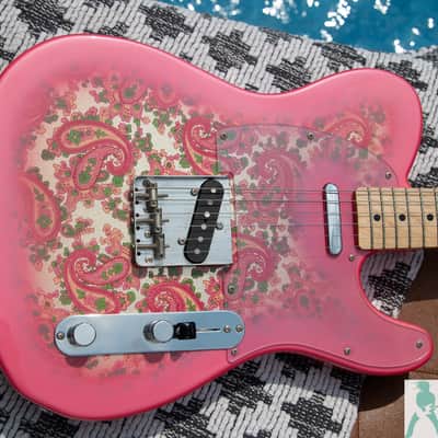 Fender Limited Edition, FSR Classic 69 Tele - Pink Paisley - Made in Japan - Pro Set Up w Perfect Frets/Action/Intonation! image 7