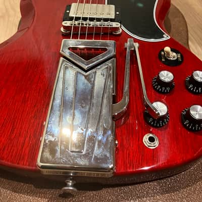 Gibson SG Standard '61 w/Sideway Vibrola 2021 - vintage cherry image 2