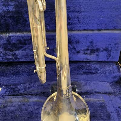 E-Benge Resno-Tempered Bell 3 Los Angeles Trumpet Silver Plated image 6
