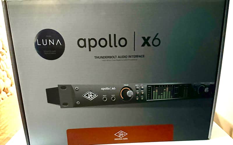 Universal Audio Apollo x6 Gen 2 Thunderbolt Audio Interface 2024 - Present - Silver image 1