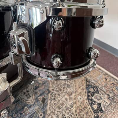 Premier Gen-X 4-Piece Drum Set - Maroon (18x22 / 8x10 / 9x12 / 11x14) image 4