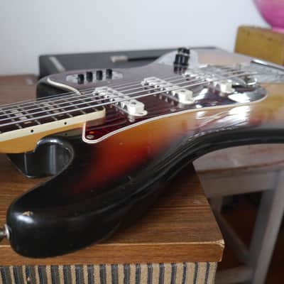 1976 Fender Bass VI Sunburst Real Vintage! image 10