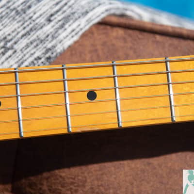 2007 Fender ST57-78TX - '57 Stratocaster Reissue - 7 lbs 9 oz's! - Crafted in Japan - Premium Alder Body & USA Texas Special PU's - Pro Set Up! w Perfect Frets/ Action/Intonation image 13