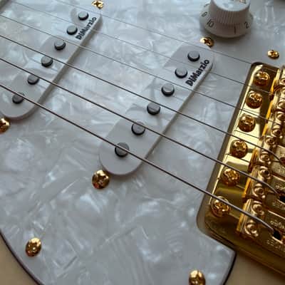 2025 Fender Richie Kotzen Signature Stratocaster MIJ Japan Maple - Transparent White Burst image 12