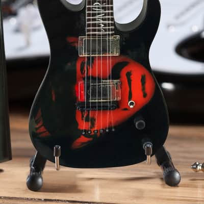 Metallica Kirk Hammett Frankenstein Collectible Mini Guitar image 3