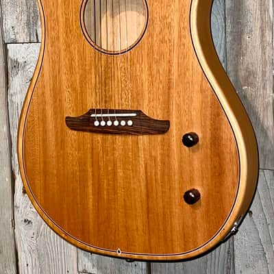 Fender Highway Series Dreadnought Mahogany Top All Mahogany image 4