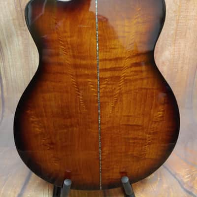 PRS SE A50E Angelus with Fishman Sonitone Pickup 2022 - Present - Natural with Black Gold Burst image 5