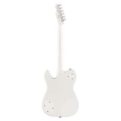 Fender Jim Adkins JA-90 Telecaster Thinline - White w/ Laurel FB image 8