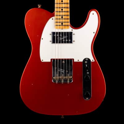 Pre Owned 2024 Fender Custom Shop Postmodern Telecaster HS Journeyman Relic Faded Aged Candy Tangerine With OHSC image 1