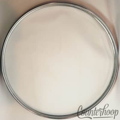 *Pearl 22" Bass Drum Metal Hoop/Rim Red Inlay Chrome Steel Vintage 70s Japan* image 5