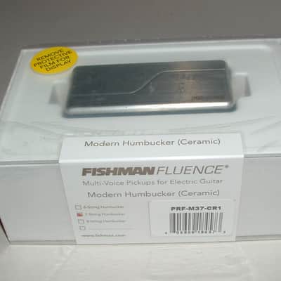 Fishman Fluence PRF-M37-CR1 7 String Modern Humbucker Ceramic 3 Voices (Brushed Stainless) image 1