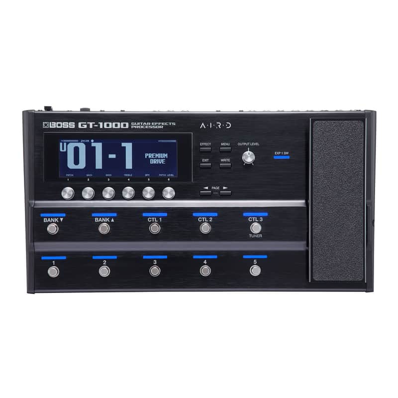 BOSS GT-1000 Guitar Multi-Effects Processor with Musical Guitar Amplifiers image 1