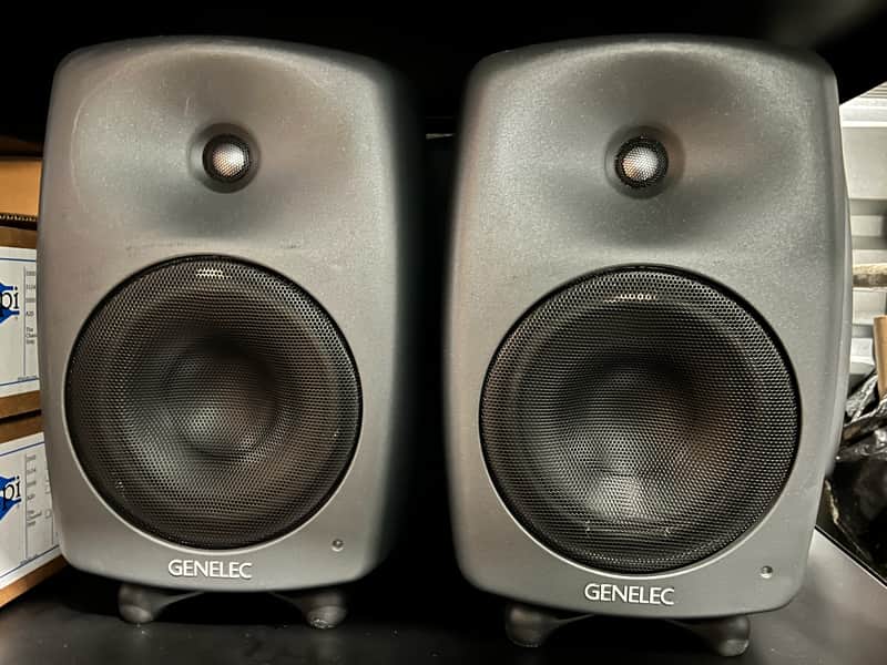 Genelec 8340A SAM 6.5" Powered Nearfield Studio Monitor (Pair) 2016 - 2021 - Gray image 1