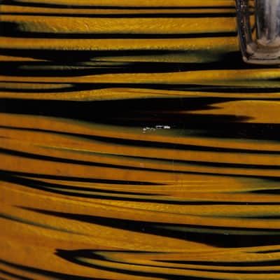 1970s Ludwig Standard 16x16 Lemon Strata Floor Tom image 12