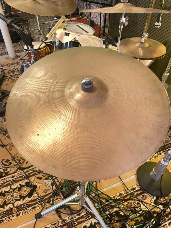 Vintage Zildjian A 22” Ride Cymbal A image 1