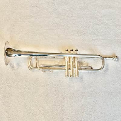 Vintage Los Angeles–made Benge Bd Resno-Tempered Bell 3 Silver Trumpet image 1