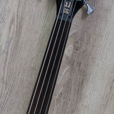 Warwick Jack Bruce Signature Fretless 4-String Bass Burgundy Red High Polish image 8