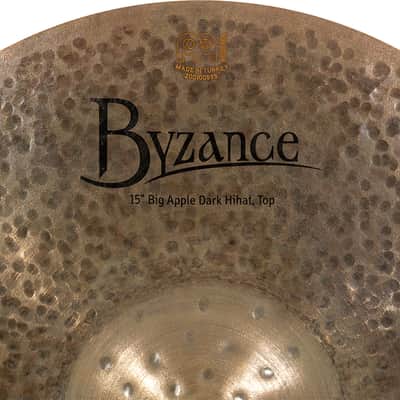 MEINL B15BADAH Byzance Dark Big Apple HiHat 15 Zoll dark image 7