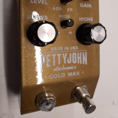Pettyjohn Electronics Gold Overdrive Mk II - MYTH MOD image 2
