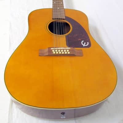 Used Epiphone FT-112 Bard "Oh Pretty Woman" Roy Orbison 12 String Acoustic w/ Hard Case image 19