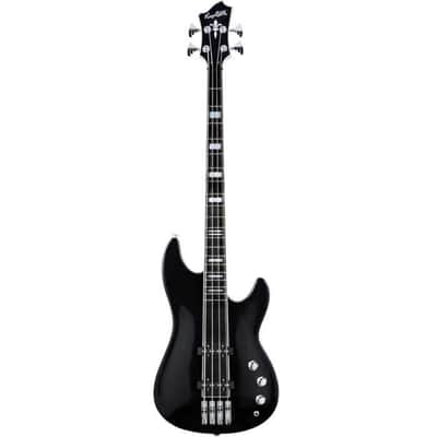 Hagstrom Super Swede Abba Rutger Gunnarsson Black Gloss Electric Bass Guitar image 1