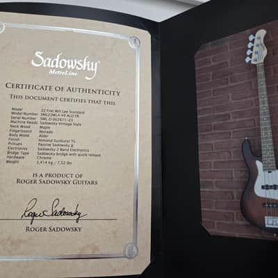 Sadowsky MetroLine Will Lee 4 Jazz Bass image 18